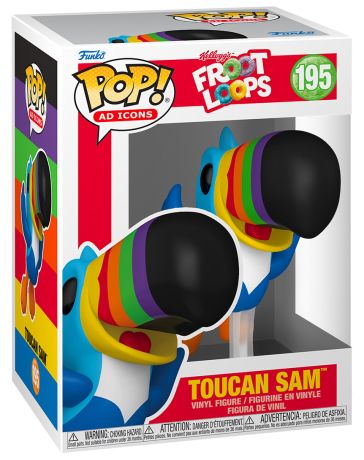 Figurine Funko Pop Icônes de Pub #195 Toucan Sam