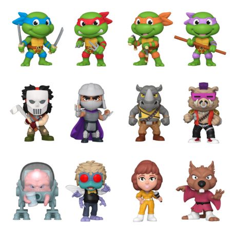 Figurine Funko Mystery Minis Tortues Ninja Tortues Ninja - 12 Figurines