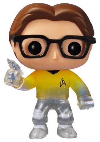 Figurine Funko Pop The Big Bang Theory #74 Leonard Hofstadter - Star Trek Téléportation