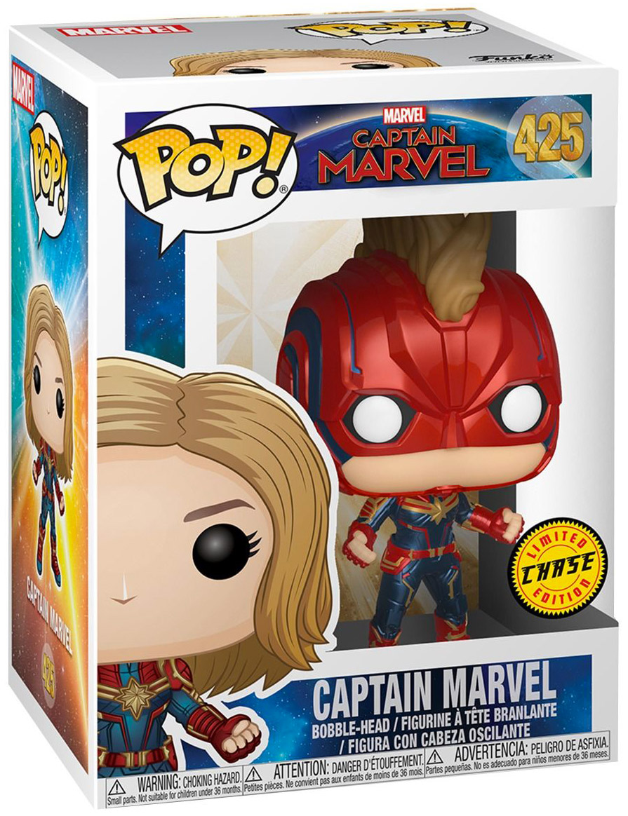 Captain marvel funko pop chase hotsell