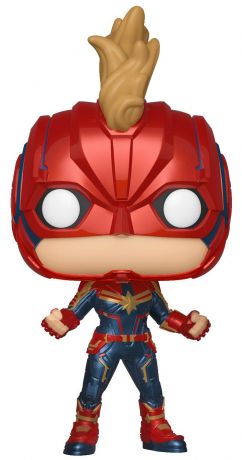 Figurine Funko Pop Captain Marvel [Marvel] #425 Captain Marvel avec casque [Chase]