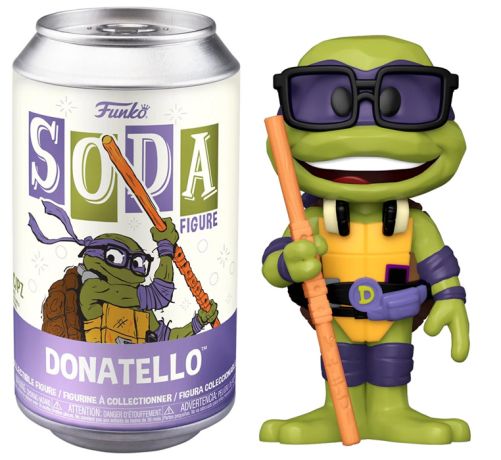 Figurine Funko Soda Tortues Ninja Donatello (Canette Violette)