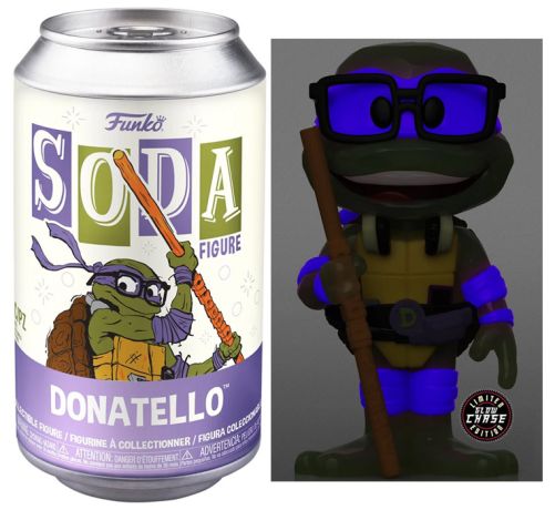 Figurine Funko Soda Tortues Ninja Donatello (Canette Violette) [Chase]