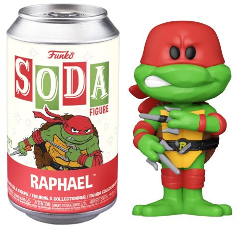 Figurine Funko Soda Tortues Ninja Raphael (Canette Rouge)