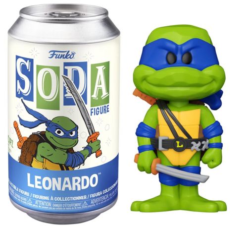 Figurine Funko Soda Tortues Ninja Leonardo (Canette Bleue)