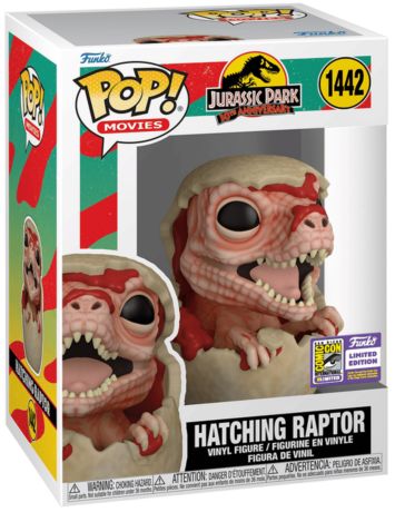 Figurine Funko Pop Jurassic Park #1442 L'éclosion du Raptor
