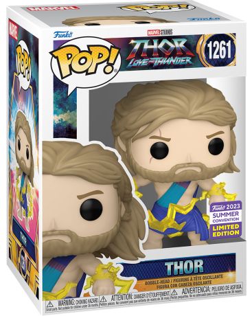 Figurine Funko Pop Thor : Love and Thunder #1261 Thor (In Toga)