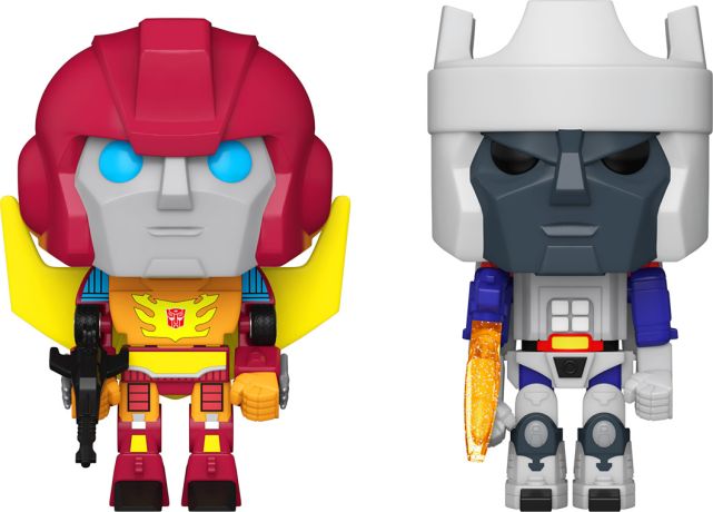 Figurine Funko Pop Transformers Rodimus & Galvatron - Pack