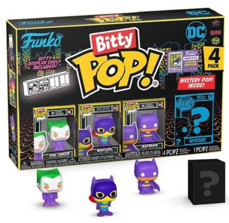 Figurine Funko Pop DC Comics Bitty Pop - Black Light