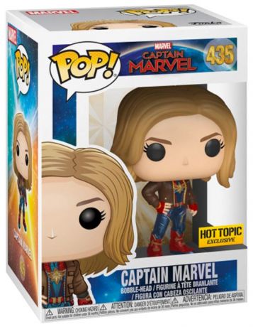 Figurine Funko Pop Captain Marvel [Marvel] #435 Captain Marvel avec veste