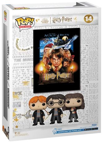 Figurine Funko Pop Harry Potter #14 Ron / Harry / Hermione - Movie Poster