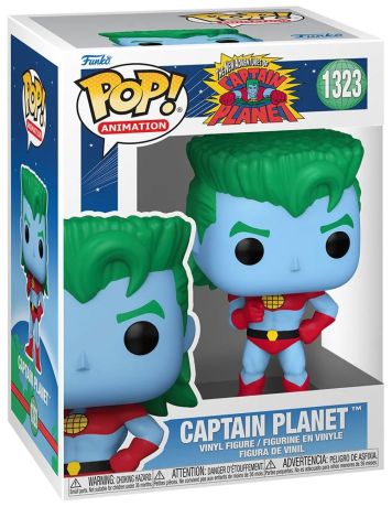 Figurine Funko Pop Capitaine Planète #1323 Capitaine Planète