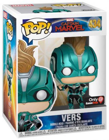 Figurine Funko Pop Captain Marvel [Marvel] #434 Vers avec casque