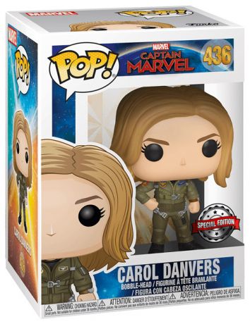 Figurine Funko Pop Captain Marvel [Marvel] #436 Carol Danvers