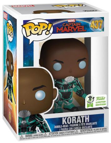 Figurine Funko Pop Captain Marvel [Marvel] #437 Korath - Tenue Starforce