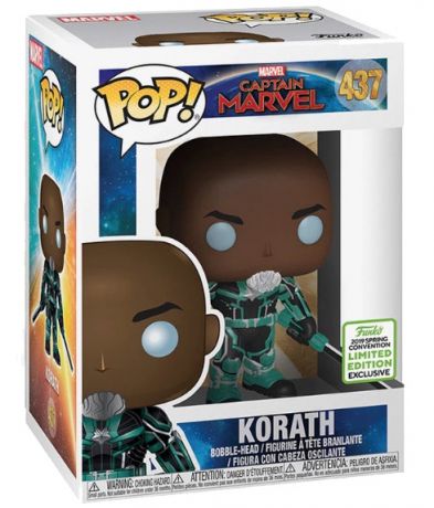 Figurine Funko Pop Captain Marvel [Marvel] #437 Korath - Tenue Starforce