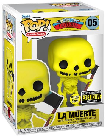 Figurine Funko Pop Loteria #05 La Mort - Glow in the Dark