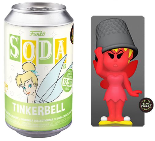 Figurine Funko Soda Peter Pan [Disney] Fée Clochette (Canette Verte) [Chase]