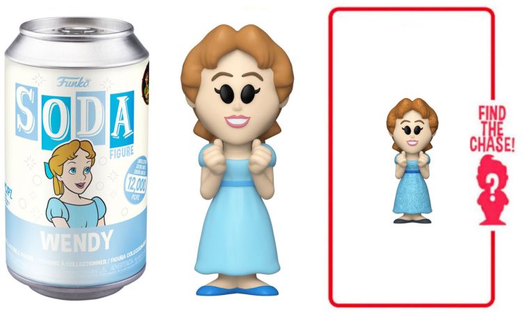 Figurine Funko Soda Peter Pan [Disney] Wendy (Canette Bleue)