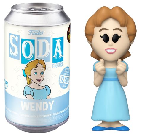 Figurine Funko Soda Peter Pan [Disney] Wendy (Canette Bleue)