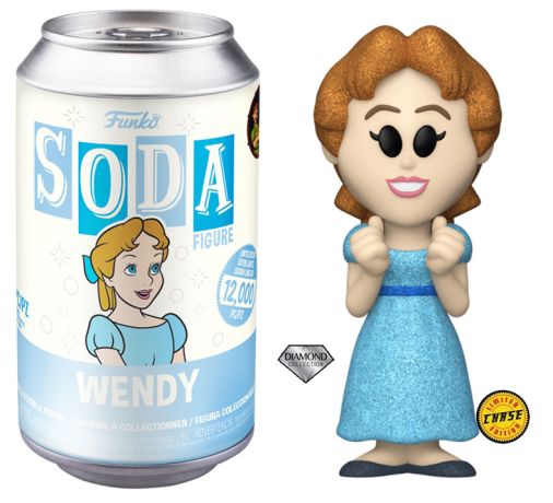 Figurine Funko Soda Peter Pan [Disney] Wendy (Canette Bleue) [Chase]