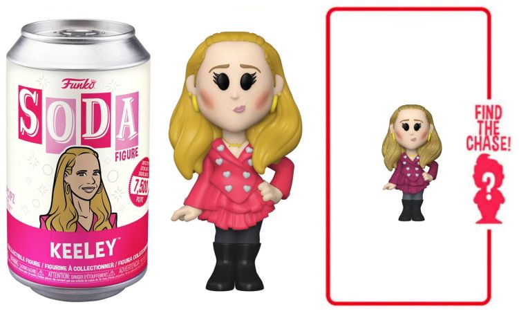 Figurine Funko Soda Ted Lasso Keeley (Canette Rose)