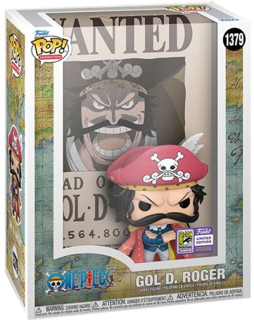 Figurine Funko Pop One Piece #1379 Gol D. Roger - Poster