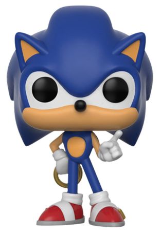 Figurine Funko Pop Sonic le Hérisson Sonic (Pocket) - T-Shirt