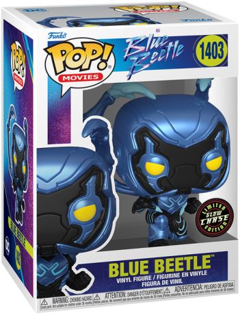 Figurine Funko Pop Blue Beetle [DC] #1403 Blue Beetle [Chase]