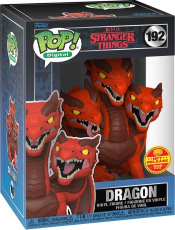 Figurine Funko Pop Stranger Things #192 Dragon - Digital Pop