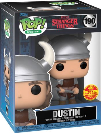 Figurine Funko Pop Stranger Things #190 Dustin - Digital Pop