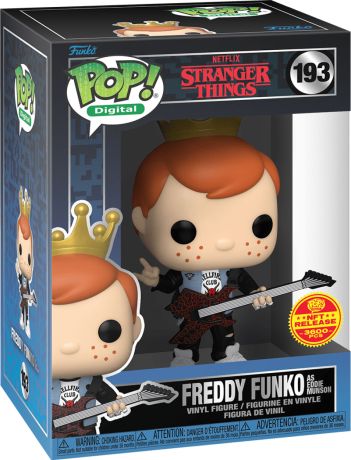 Figurine Funko Pop Stranger Things #193 Freddy Funko en Eddie Munson - Digital Pop