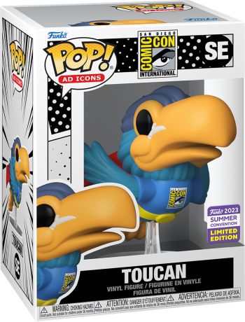 Figurine Funko Pop Comic Con San Diego Toucan