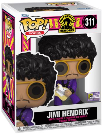 Figurine Funko Pop Jimi Hendrix #311 Jimi Hendrix - Costume Violet