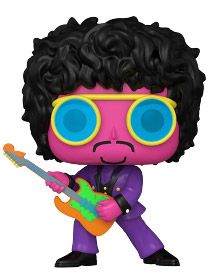 Figurine Funko Pop Jimi Hendrix #311 Jimi Hendrix - Black Light