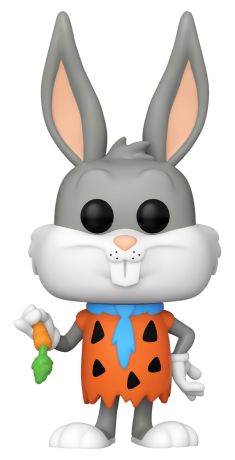 Figurine Funko Pop Warner Bros 100 ans #1259 Bugs Bunny en Fred Pierrafeu
