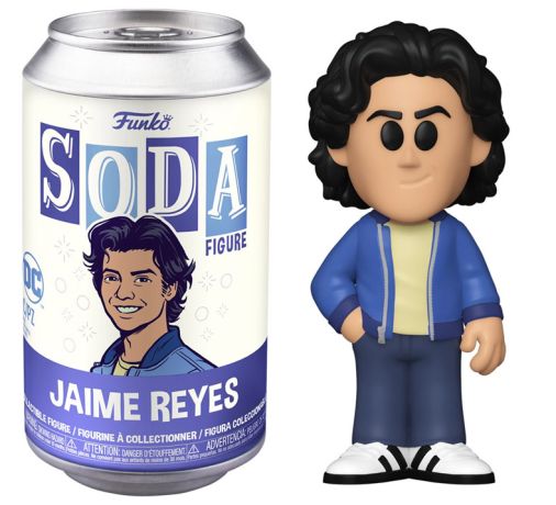 Figurine Funko Soda Blue Beetle [DC] Jaime Reyes (Canette Bleue)