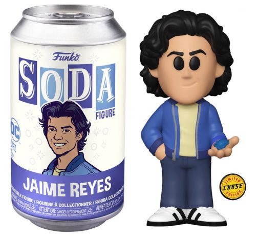 Figurine Funko Soda Blue Beetle [DC] Jaime Reyes (Canette Bleue) [Chase]