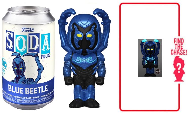 Figurine Funko Soda Blue Beetle [DC] Blue Beetle (Canette Bleue)