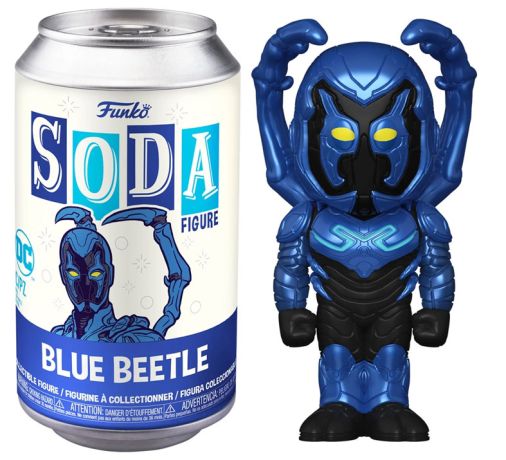 Figurine Funko Soda Blue Beetle [DC] Blue Beetle (Canette Bleue)