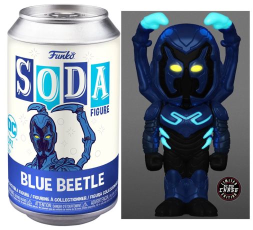 Figurine Funko Soda Blue Beetle [DC] Blue Beetle (Canette Bleue) [Chase]