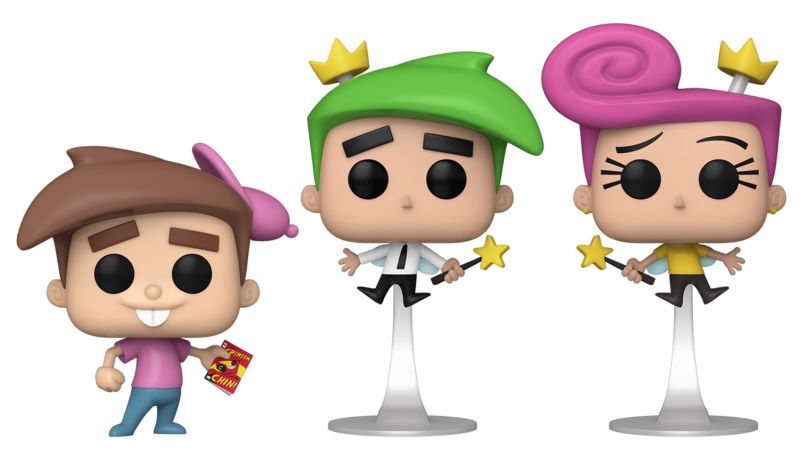 Figurine Funko Pop Mes parrains sont magiques Timmy Turner / Wanda / Cosmo - Pack