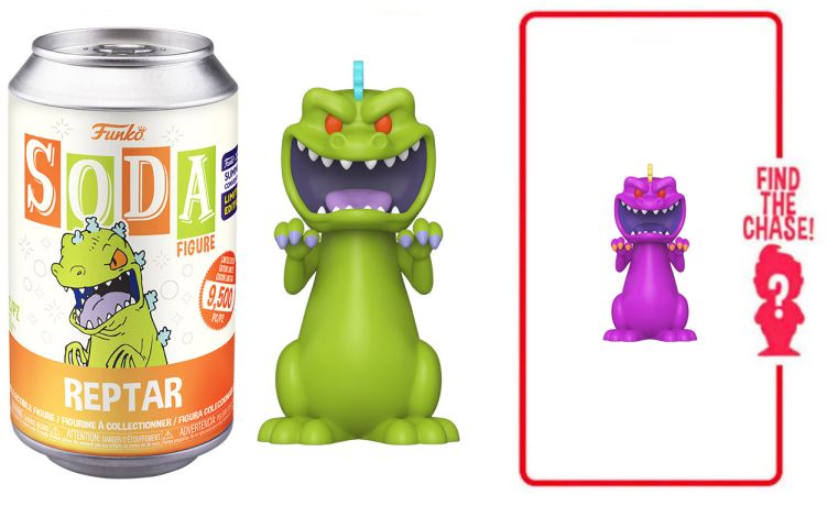 Figurine Funko Soda Les Razmoket Reptar (Canette Orange)