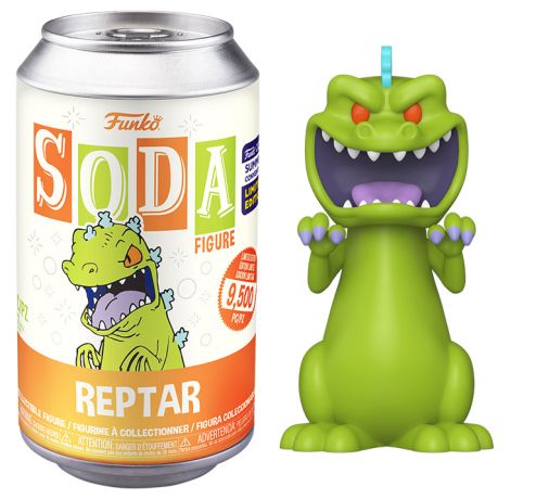 Figurine Funko Soda Les Razmoket Reptar (Canette Orange)