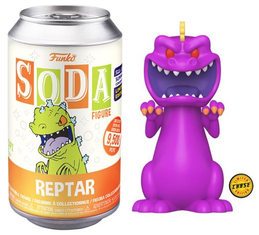 Figurine Funko Soda Les Razmoket Reptar (Canette Orange) [Chase]