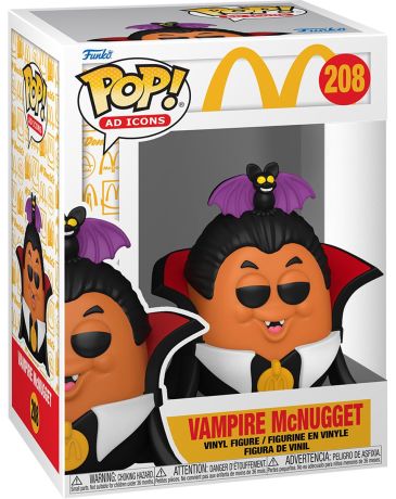 Figurine Funko Pop McDonald's #208 Vampire McNugget