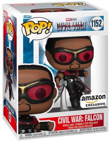 Figurine Funko Pop Captain America : Civil War [Marvel] #1152 Civil War : Falcon 