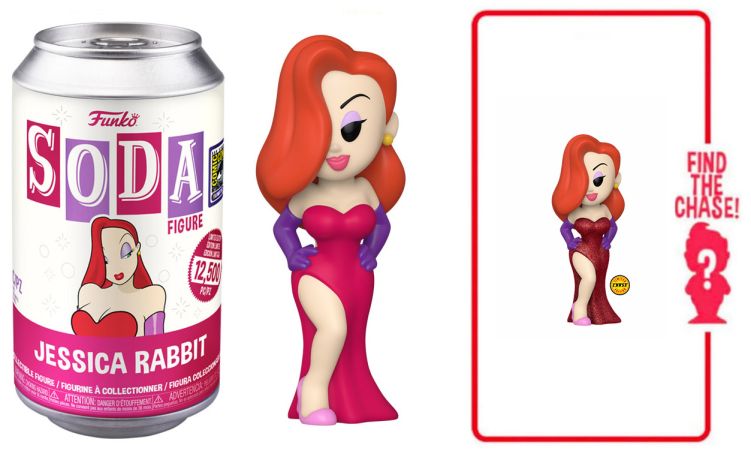 Figurine Funko Soda Disney Jessica Rabbit (Canette Rouge)