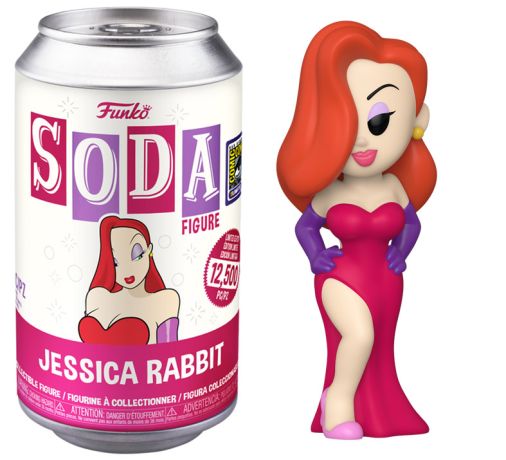 Figurine Funko Soda Disney Jessica Rabbit (Canette Rouge)