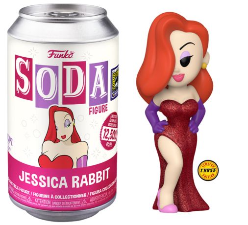 Figurine Funko Soda Disney Jessica Rabbit (Canette Rouge) [Chase]